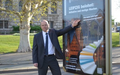 Leipzigs Wirtschaftsbürgermeister eröffnet Informationskampagne
