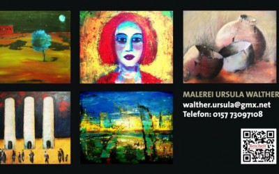Imagewerbung für die Künstlerin Ursula Walther