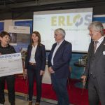 Überreichung eines Spendenchecks in Höhe von 5.000 Euro an den KIZ Kinder in Zwickau e. V.